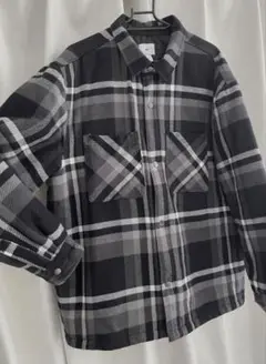 H&M 中綿 チェック ブルゾン アウター シャツ　Mサイズ