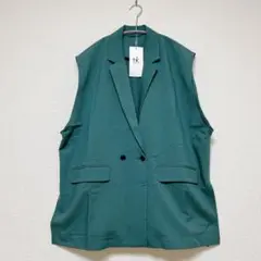 新品❤️タケオキクチ メンズ レディース スリーブレスジャケット ベスト M