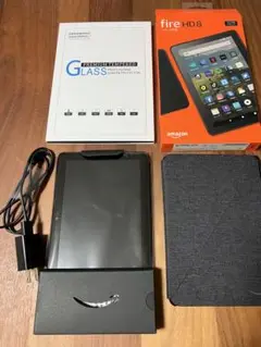 Amazon Fire HD 8 32GB (10世代)＋フィルム＋純正カバー