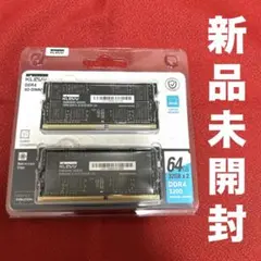 KLEVV DDR4-3200 64GB (32GB x 2) ノートPCメモリ