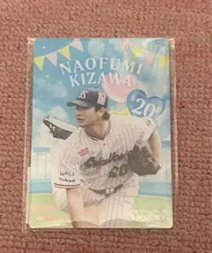 ヤクルトスワローズ プレーヤーズ アクリルカード 木澤尚文