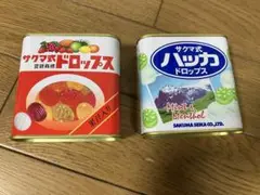 佐久間製菓・サクマ式ドロップス・2缶・【空き缶】