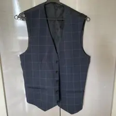 GU フォーマルベスト ダークブルー S