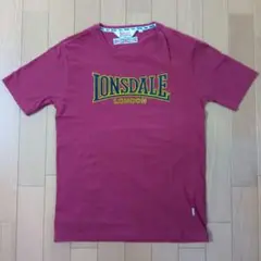 Lonsdale Tシャツ Sサイズ バーガンディ Oi PUNK ロンズデール