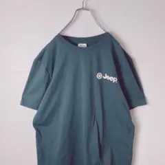 美品　Jeep ジャージ素材　半袖　Tシャツ　メンズ　古着