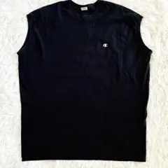 champion チャンピオン ノースリーブ ブラック Freeサイズ