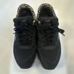 New Balance ブラック スニーカー ヒョウ柄
