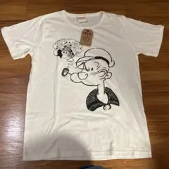 【新品】ポパイ　半袖　Tシャツ　カットソーキナリ　レディース　トップス　Mサイズ