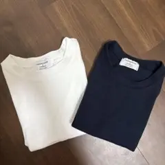 カラークロップド半袖Tシャツ　2枚セット
