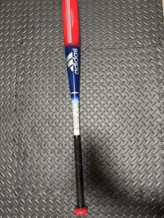 【美品】adidas アディダス 野球バット 赤青カラー（※グリップ劣化あり）
