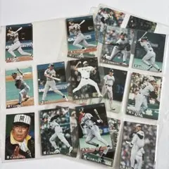 カルビー　プロ野球チップスカード　99 阪神　新庄剛志　野村克也　今岡誠