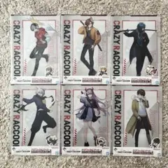 【新品未開封】CrazyRaccoon 一番くじ クリアファイル＆ステッカー