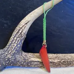 鹿の角　お守りストラップ④