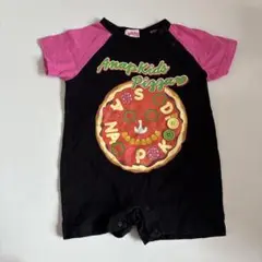 ANAPkids ピザのロンパース　80