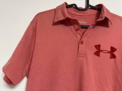 UNDER ARMOR アンダーアーマー ポロシャツ ピンク サイズS
