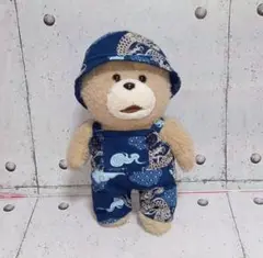 ぬいぐるみ20Cm服 サロペット&帽子（龍柄）
