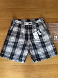 Gap × Malbon 9.5インチ プリーツ バギーショートパンツ 32