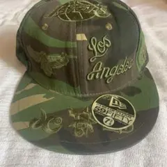 Los Angeles Lakers 迷彩キャップ 59FIFTY