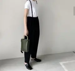 LOHEN ローレン　サスペンダーパンツ　ブラック　36 新品未使用タグ付き