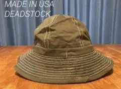 新品　USA製 メトロハット　HAT 帽子　ヴィンテージ　デッドストック　カーキ