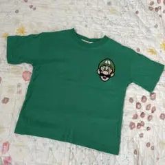 ルイージ　マリオ　しまむら　刺繍　Tシャツ　ユニバ　100