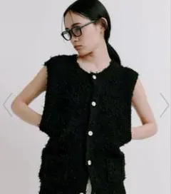 MIESROHE ミースロエ フラッフィーニットベスト