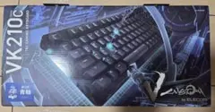 ELECOM VK-210C TKLゲーミングキーボード 青軸