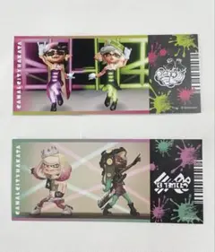 スプラトゥーン フェス風チケット シオカラーズ＆テンタクルズ キャナルシティ博多