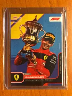 2022 Topps Now F1 Leclerc ルクレール