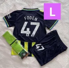 【Lサイズ】フィル・フォーデン　Man.City　24-25アウェイ　ソックス付