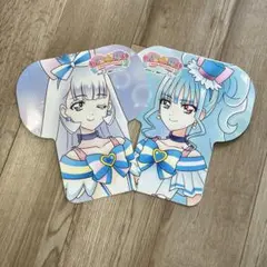 わんだふるぷりきゅあ！　キュアニャミー　キュアリリアン　厚紙　台紙のみ