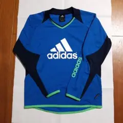 adidasの長袖(青色)です。(値下げしました)