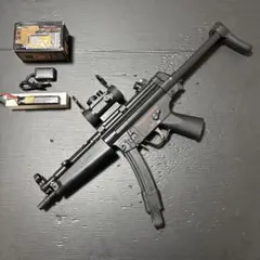 東京マルイ　H&K MP5 カスタム、メンテ済み、メタルリペイント済み 東京マルイH&K MP5 カスタム、メンテ済み、メタルリペイント済み