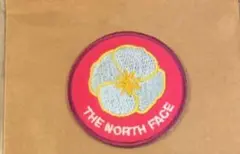 THE NORTHFACEノースフェイス アイロンワッペン花　ハイビスカス 刺繍