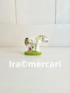 ユニコーン　フェーブ　フェーヴ　ミニチュア　陶器　フランス製　馬