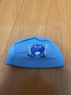 Mizuno 水泳帽 青 カエルデザイン50-55