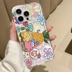 スポンジ・ボブ iPhone14 スマホケース　クリア