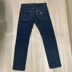 Carhartt ダークブルースリムフィットデニム
