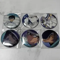 名探偵コナン 怪盗キッド 缶バッジ 6個セット