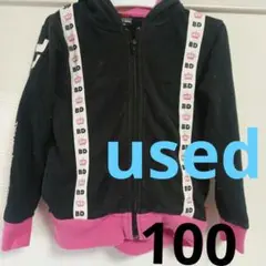 中古品　【匿名配送】100 BABYDOLL　パーカー　ミニー