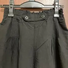 AVIREX S ブラック ワイド ガウチョパンツ ゆったり 新品 未使用