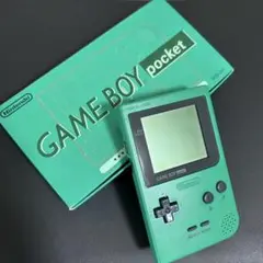 GAME BOY pocket グリーン 本体+箱付き