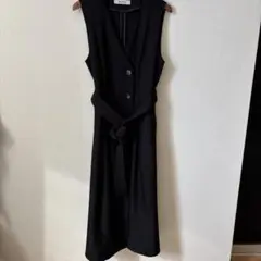 ナノユニバース　ロングワンピース　ジレ