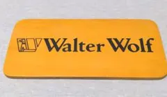 Water Wolf ロゴプレート 木製 非売品