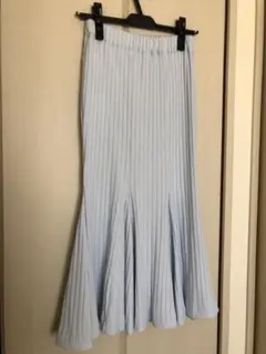 美品!TARO HORIUCHI サックスブルー スカート
