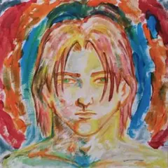 水彩絵の具ドローイング／男／その１
