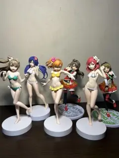 ラブライブ　ビキニフィギュア 6体セット　箱無し