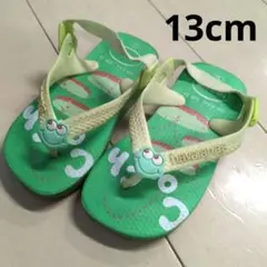 havaianas ベビーサンダル 21サイズ 緑
