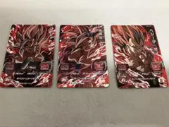 ✨匿名発送✨ 孫悟空ゼノ　ベジータゼノ　ベジットゼノ　3枚セット