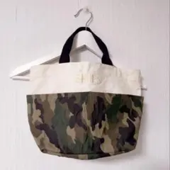 SHIPS シップス エコバッグ 迷彩 匿名配送